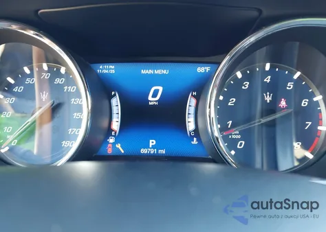 2018 Maserati Quattroporte S Q4 из США, поврежденный, VIN ZAM56YRA8J1280062